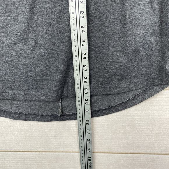 Killion Mens T Shirt Sz M Gray Short Sleeve Crew Neck Classic Minimalist Cotton - Picture 3 of 6